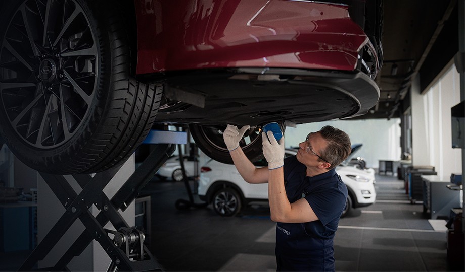 Масляный сервис Hyundai. Специальное предложение от 3000 ₽.